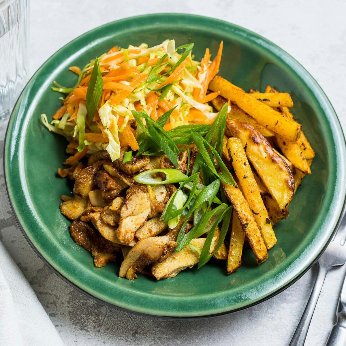 Carrot Salad Roasted Carrots And Cabbage Chicken Kebab With
