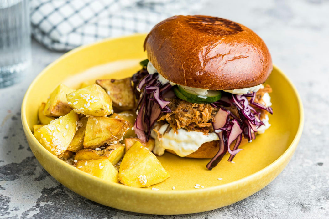 Green Jackfruit Sandwich Jackfruit Pulled Pork Recipe Jackfruit