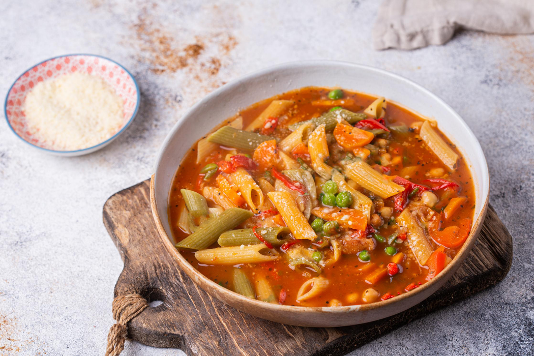 HOT Minestrone Soup Fall Soup Recipes Instant Pot Recipe Instant