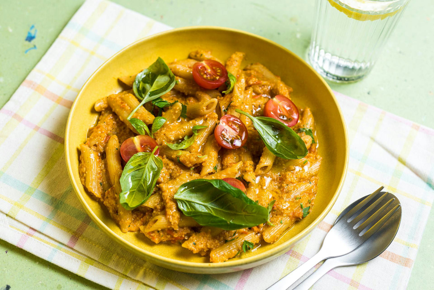 Pasta tomati ja india pähkli kastmes: Hero Image - Pos 1