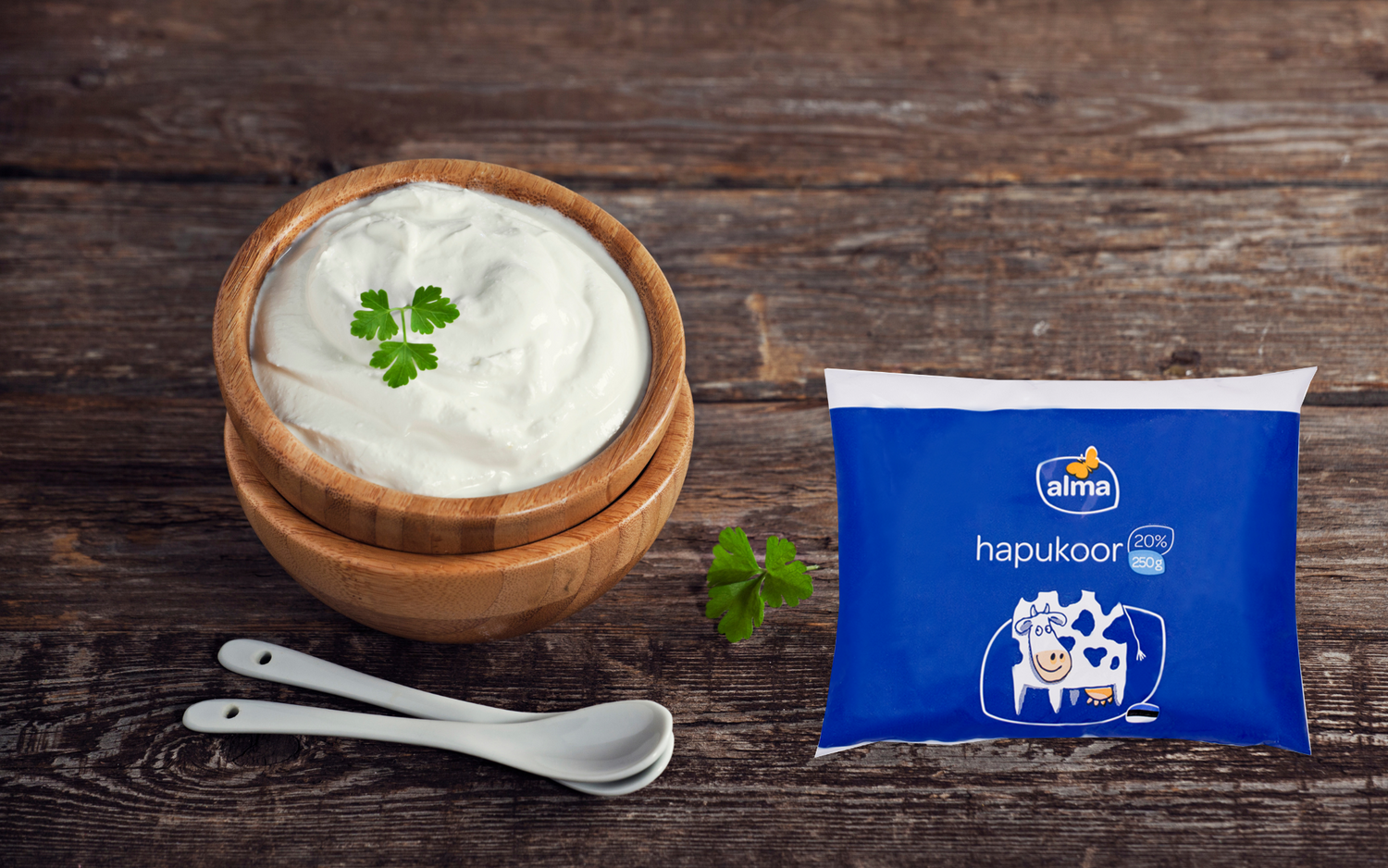 Alma hapukoor 20% 250g: Hero Image - Pos 1