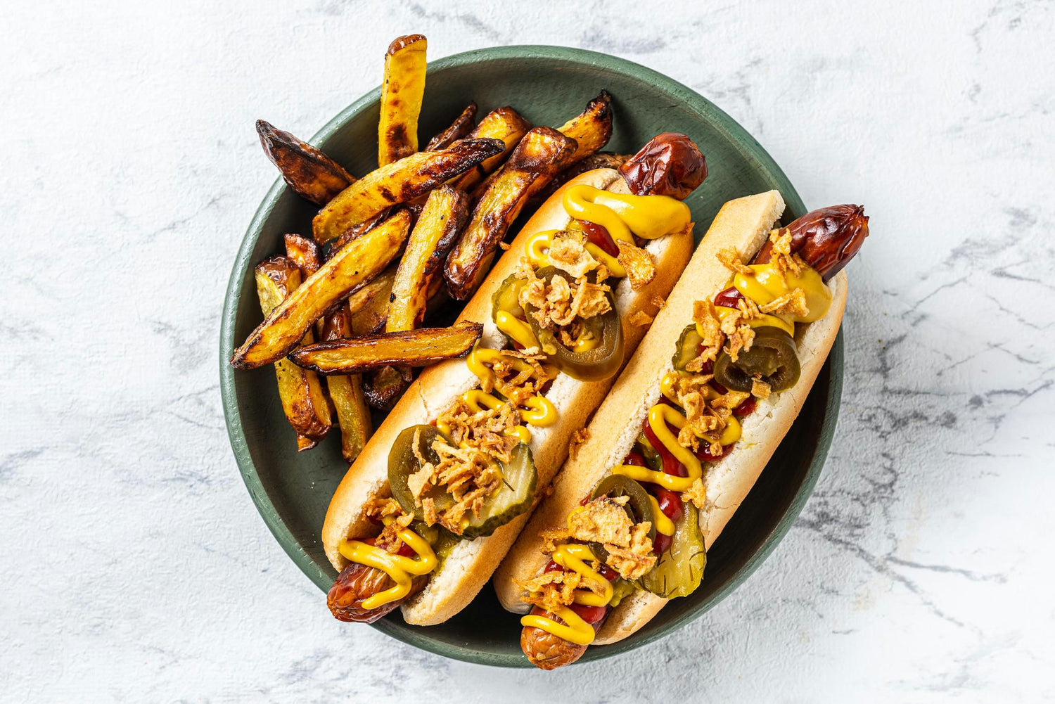 Klassikaline hot dog friikartulitega: Hero Image - Pos 1