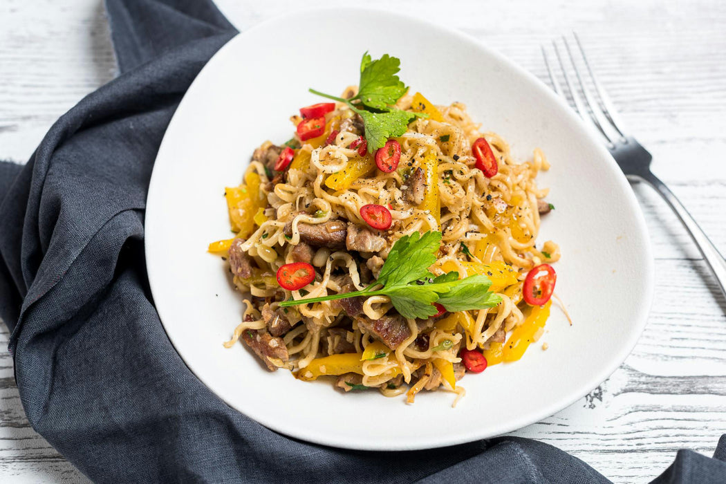 Soy Sauce Instant Pot Pork Lo Mein Chinese Pork Chow Mein – Clean