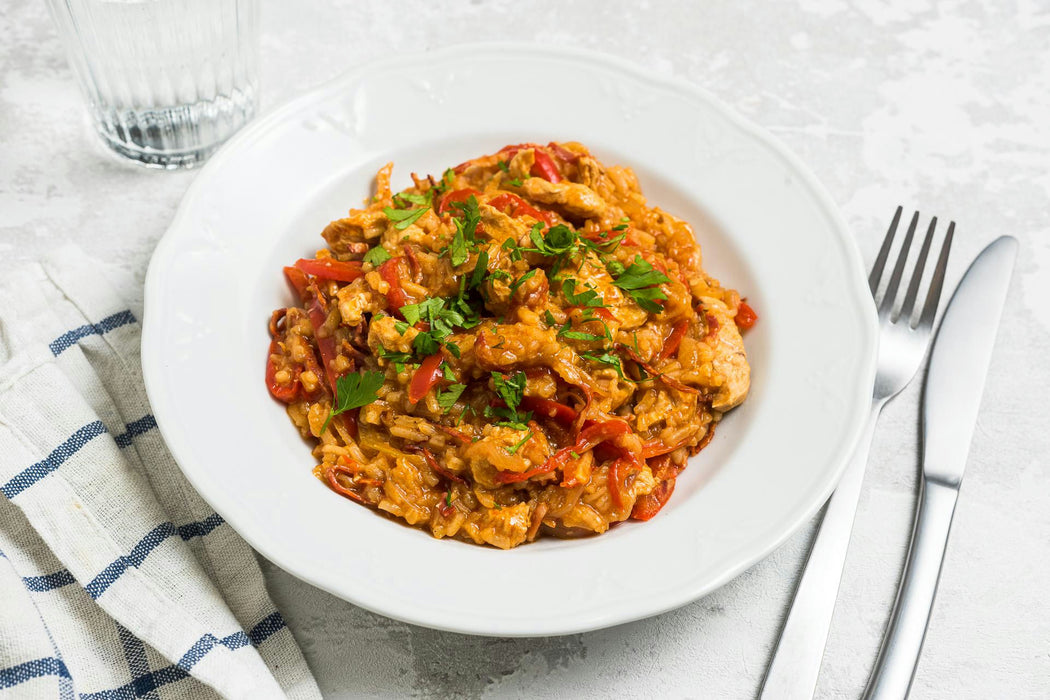 Spicy Chicken Chorizo Jambalaya